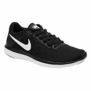 Nike Flex 2016‎ Lace Up 830751 001 Running Shoes Black Womens Size 8 Athletic